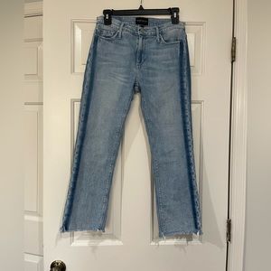 Black Orchid Bardot Straight Fray